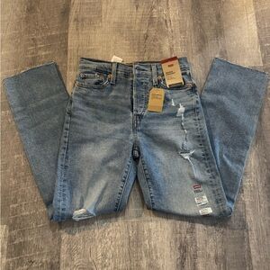 Levi's Classic Blue Denim Jeans